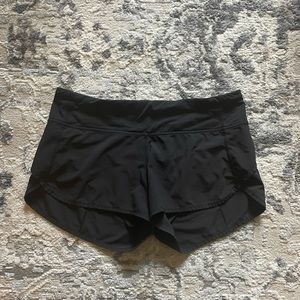 Black lululemon shorts